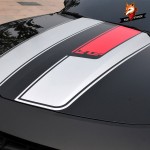 Car Stickers Car Styling Front Bonnet Rear Stripes Hood Trunk Engine Cover Decal for Chevrolet Comalo